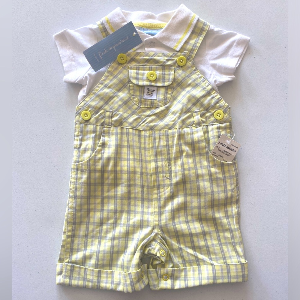 First Impression Girls 2 Piece Overall Set